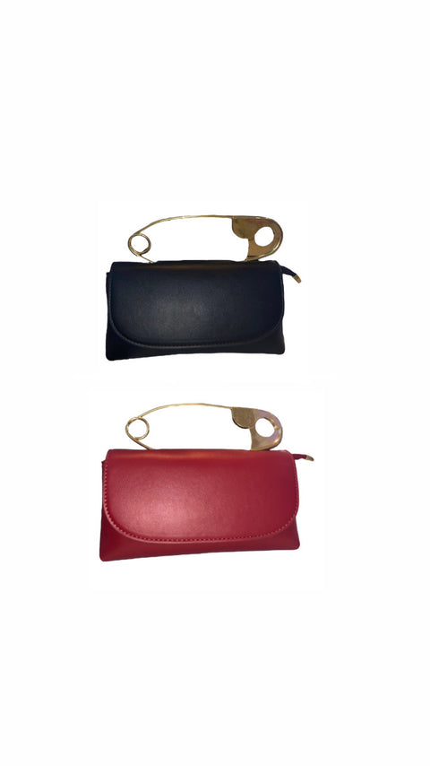 Safety Pin Purse - Women's handbags