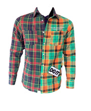 Plaid Long Sleeve Button Up